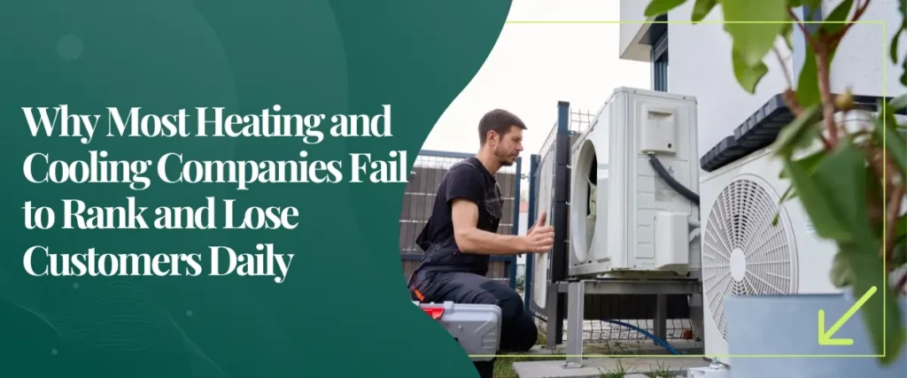 Why Most Heating and Cooling Companies Fail to Rank and Lose Customers Daily